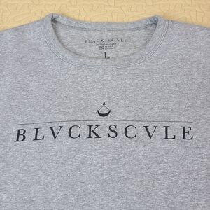 Black Scale Multinational logo crew neck sweatshirt size L